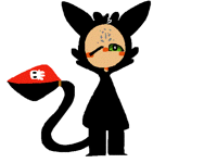 Toothless as a human