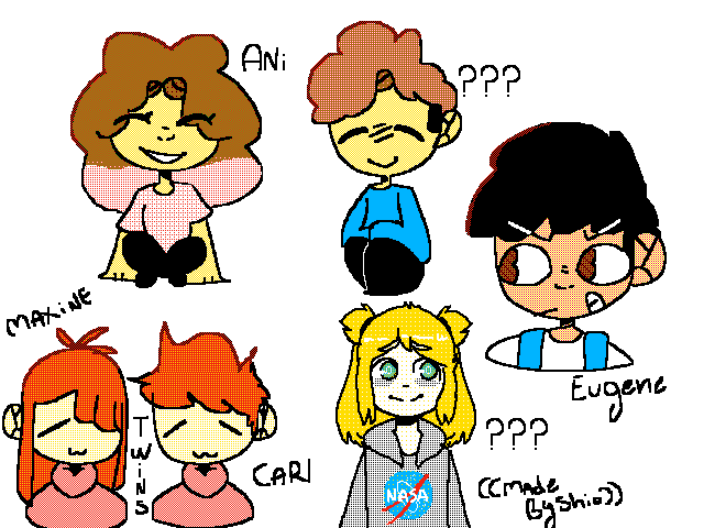 Yaaayyy I’m done ok-my o.c collage friends