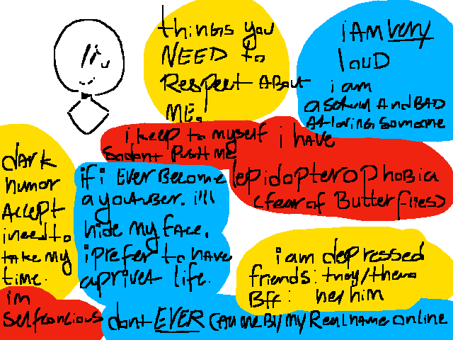 Things you need to respect about me.
