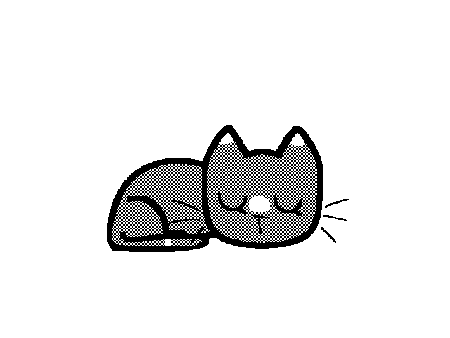 Sleepy cat