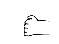Thumps up