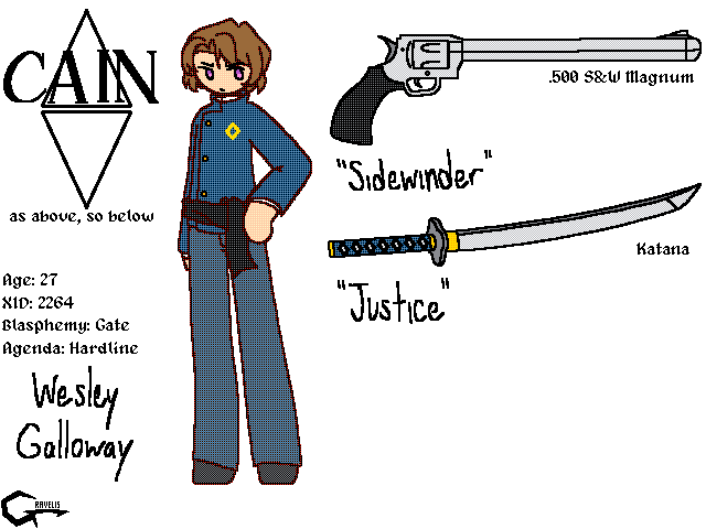 AS ABOVE, SO BELOW (Character Refs)