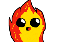 Shocked fire