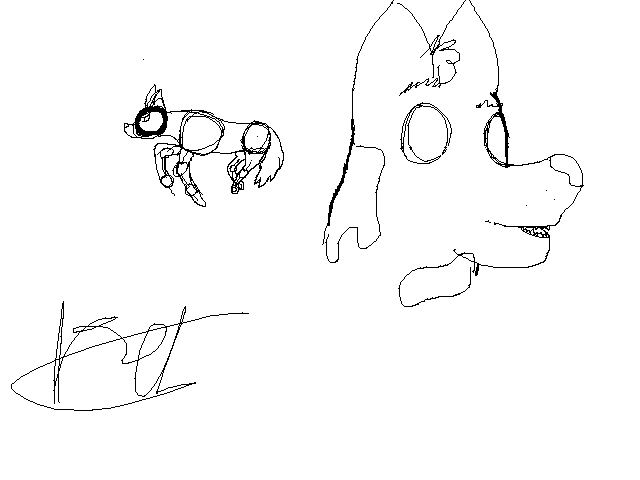 Wolf sketch