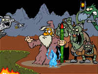 Trumpdalf the Terrible and his gang