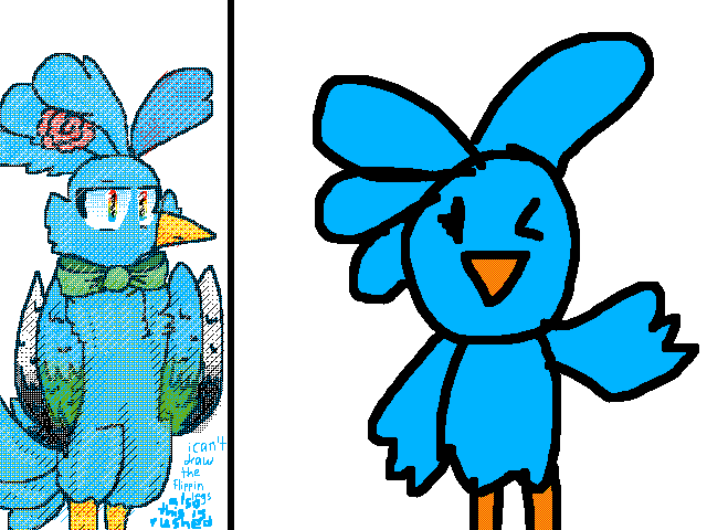 I drew Birby