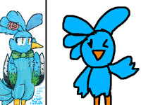 I drew Birby