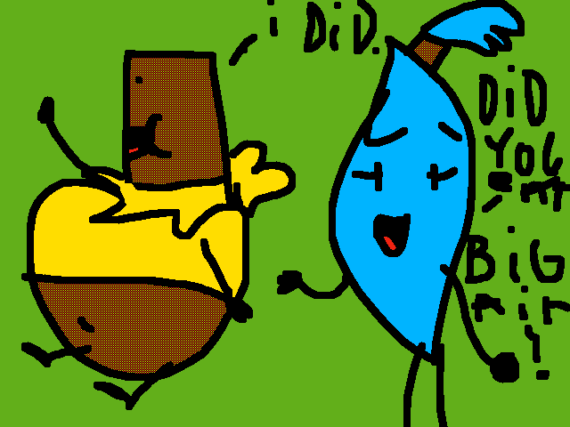 Minapop leaf and all just got pranked by Big air