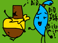 Minapop leaf and all just got pranked by Big air