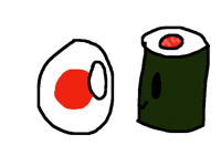 Japan Vs. Maki - Staring Contest