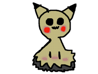 Normal Mimikyu And Unmasked Mimikyu