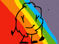Spinning Rainbow Blob