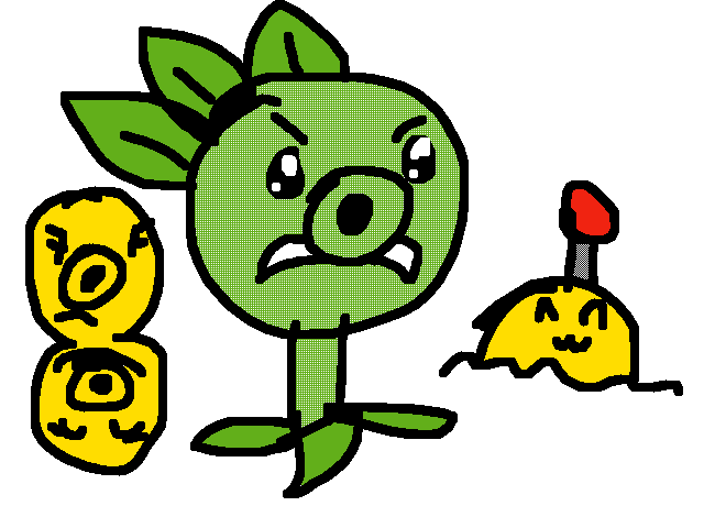Plants  vs Zombies episode 3:Peashooter Is Late