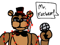 Freddy Fazbear’s officially a Christmas tree.