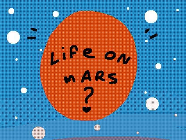 Life on mars ? Song by david bowie ( RIP )