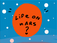 Life on mars ? Song by david bowie ( RIP )