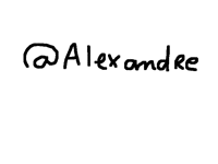 @Alexandre j'ai une question...