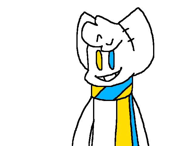 Okay here's my floofy oc :D