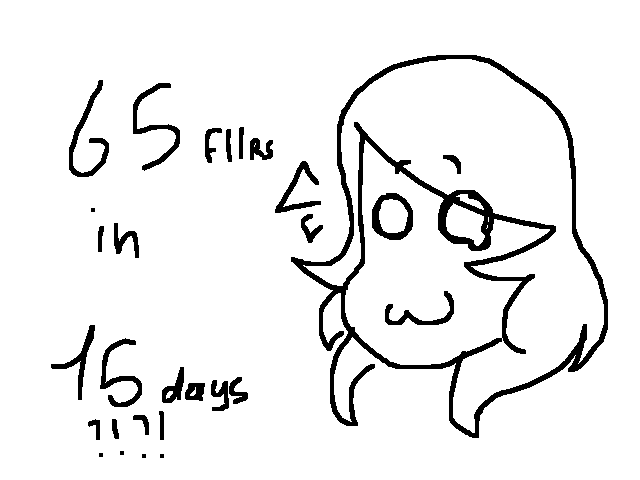 65 followers in 15 DAYS ??!! THANK UUU !!