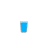 Glass of water