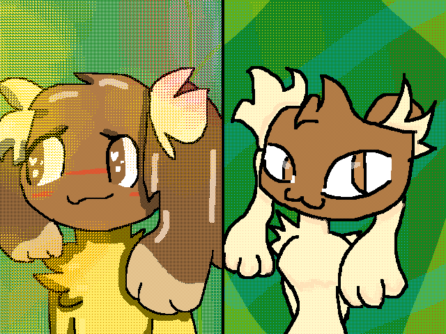 Draw in your style: @AuraTheWolf