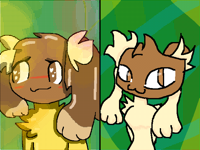 Draw in your style: @AuraTheWolf