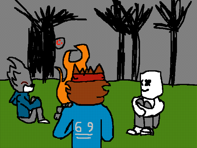 Camping with my friends