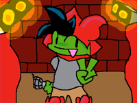 My character in fnf style