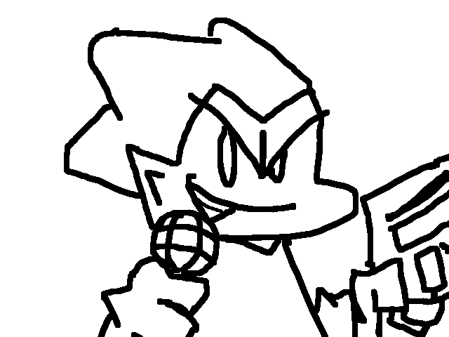 I can draw your oc in fnf style