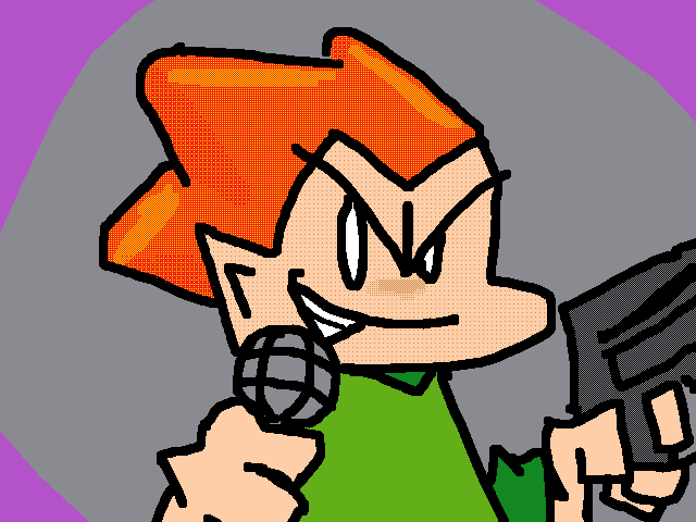 I can draw your oc in fnf style p2