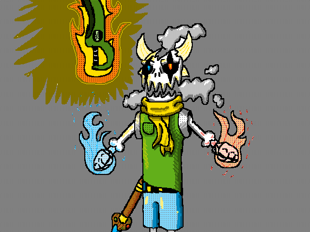 Sketchomis the skeleton