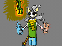 Sketchomis the skeleton