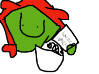 Giving cereals to @cherryblossom_