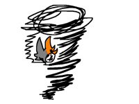We have tornado in Canada ;^;
