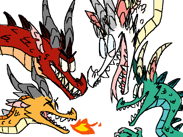 Dragon doodles