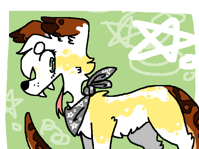 I realized when I draw Phee she’s always facing–