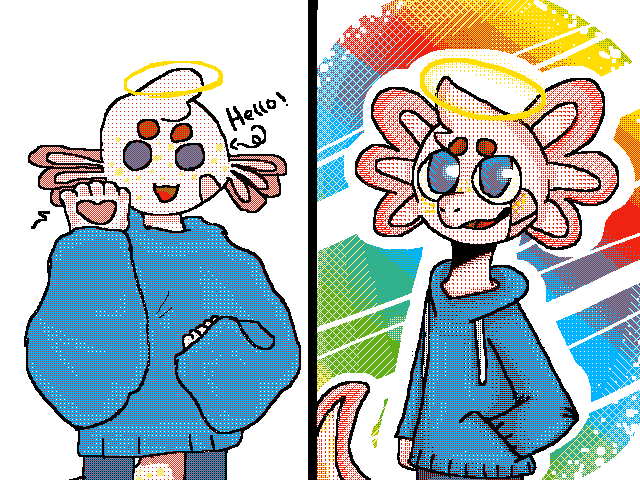 Draw me in your style @Wilma194