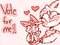 Vote for me and sylveon in the contest !!