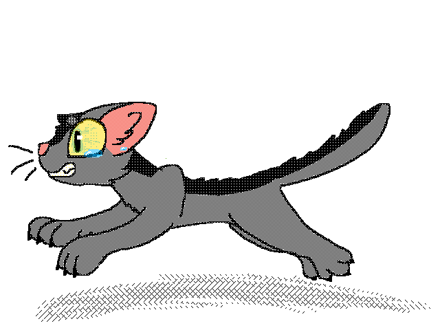 Running from something terrible