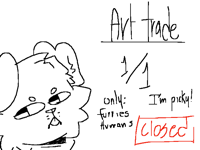 Art trade! CLOSED