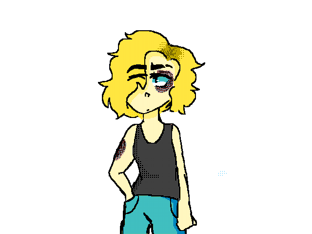 I have a black eye