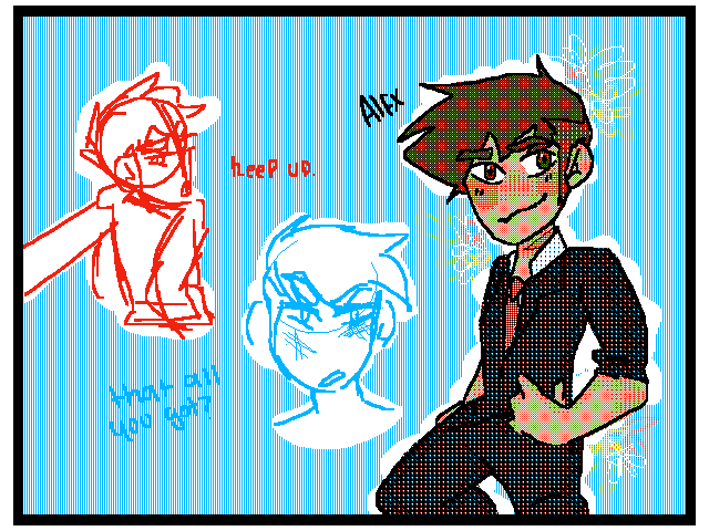 I love him hH