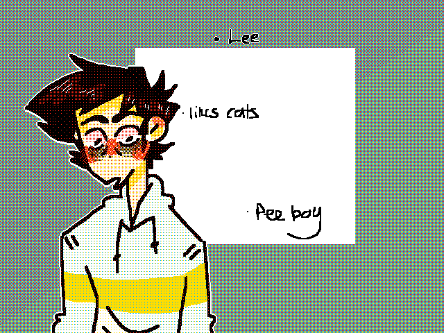 he is tired
