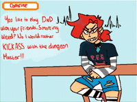 <you chose the nerd route , loser.