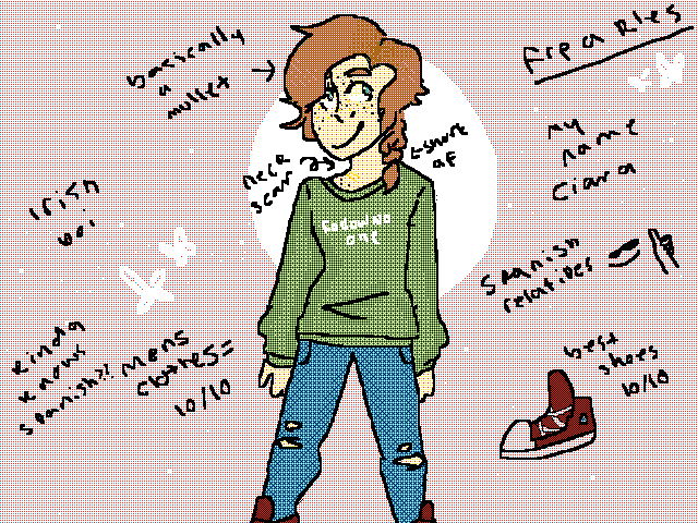 quick doodle of ya girl John cena
