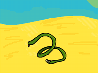 What a horrible slithery slimy slippyserpent snake