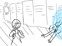 storyboard / doodle thing