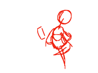 sketcchchch of kick