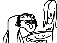 having a phat pizza with the gorls