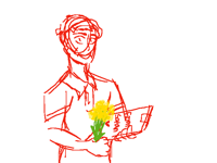 hey I got you some flowers